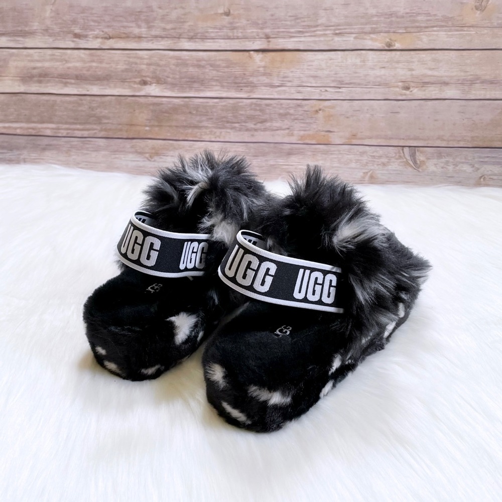 UGG Women’s Oh Yeah Spots Slide Slipper Sandals - Picture 4 of 7